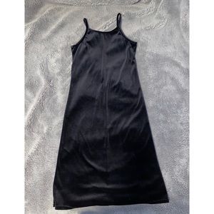 Amy Byer long velvet dress